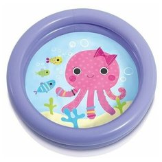 Надувной бассейн Первый, 61х15 см, фиолетовый, от 1 до 3 лет Bestway