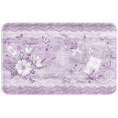 Коврик для комнаты, 50*80*1.5 см, мягкая основа, LAVANDE ELEGANCE Valiant