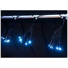 Гирлянда светодиодный букет, 160 холодных белых LED огней, 9,5+3 м, уличная, черный провод, Kaemingk