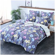 Комплект постельного белья ситрейд C467, размер евро, сатин (100% хлопок), наволочки 50х70 2 шт.