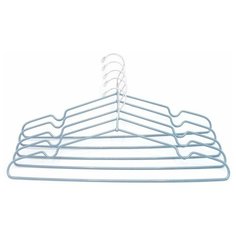 Вешалка-плечики, металл, набор 5 шт., "Termico", 40.5*20.5 см, голубая