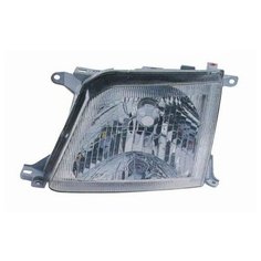 Фара правая не под корректор, прозрачная lc prado 90 2000-2002 Casp