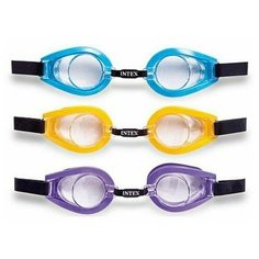 Очки для плавания Play от 8 лет, 3 цвета Intex