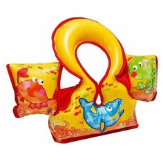 Надувной жилет для плавания AQUA VESTtm, 66х44 см от 3 до 6 лет Intex