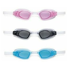 Очки для плавания Free Style Sport от 8 лет, 3 цвета Intex