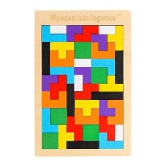 Головоломка катамино "Тетрис" тонкая 27х18х0,5 см Сима ленд