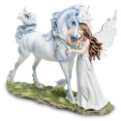 WS-249 Статуэтка Ангел и Единорог (Джоди Бергсма) Veronese