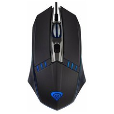 Мышь оптическая Perfeo "GAME", 4 кн, USB, чёрн, Game Design, RGB подсветка, 1400 DPI