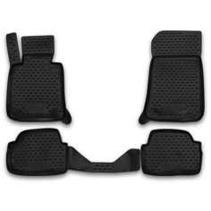 Коврики в салон BMW 1-3D 2004-2011, 4 шт. (полиуретан) Element