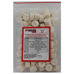 Войлочные патчи A2S GUN, Cal.16, диаметр 19,0 мм, уп. 25 шт. (A2S-19.0-25)