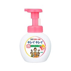 Жидкое мыло-пенка для рук LION "KireiKirei" с антибактериальным эффектом фруктовый аромат (250мл.)