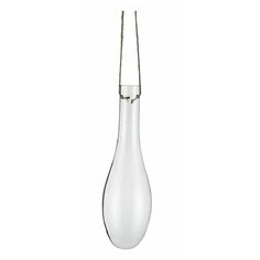 Подвесная ваза мануэла, стекло, 30х9 см, Edelman