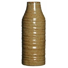 Ваза-бутыль стэфи, керамика, песочная, 25.5х9.5 см, Edelman