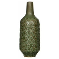 Ваза-бутыль вэрд, керамика, 23х9 см, Edelman