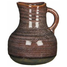 Вазочка-кувшин мичча, керамика, 12.5х11 см, Edelman