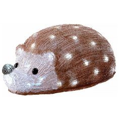 Светящаяся фигурка ежик, цветной акрил, 40 холодных белых LED ламп, 34 см, уличный, Kaemingk