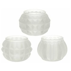 Подсвечник для чайной свечи эстела, стекло, 5 см, разные модели, Koopman International