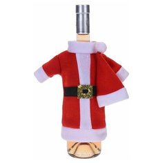 Чехол для бутылки костюм санты, 20 см, Koopman International