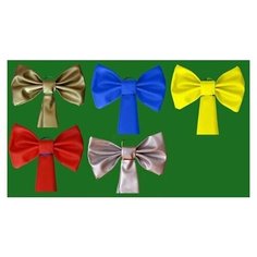 Мягкая новогодняя игрушка бант, 24 х 26 см, GREEN TREES