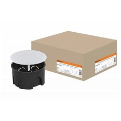 Распаячная коробка СП D73х42мм, крышка, IP20, TDM