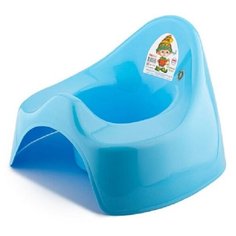 Горшок elfplast "Гномик" (голубой) 066