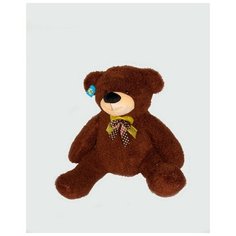 Мягкая игрушка Тутси "Медведь" (кудрявый) темно-коричневый, 2 м 495-2015