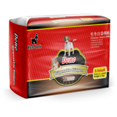 Одноразовые впитывающие подгузники для животных DONO PET DIAPER размер XS, 18шт