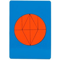 Геометрическая головоломка "Волшебный круг" Оксва