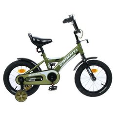 Велосипед 12" Graffiti Storman, цвет хаки 4510655