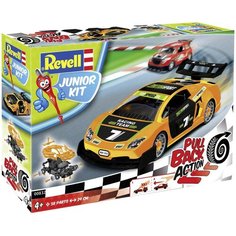 Сборная модель Гоночный автомобиль JUNIOR KIT Pull Back Racing Car, оранжевый Revell