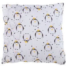 Подушка Тутси детская с чехлом 40х40 (королевский пингвин) 122-2020/кп