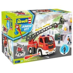 Сборная модель Пожарная машина с лестницей и фигуркой Revell