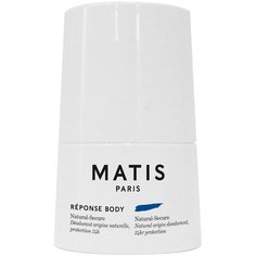 Matis REPONSE BODY Дезодорант с натуральными компонентами и с уровнем защиты 24 часа, 50 мл