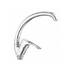 Смеситель для кухни Oute T316, T31613B, высокий излив, гайка, хром