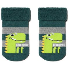 Носки Conte-kids размер 14, темно-бирюзовый