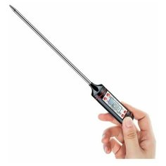 Термометр кулинарный для приготовления мяса, гриля, овощей, еды, детского питания, пищи, кухонный с чехлом для щупа ZDK