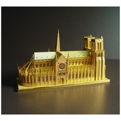 Металлический 3D конструктор Собор Парижской Богоматери, ICX016 Metal Earth