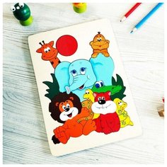 Мозаика-вкладыш "Африка", Крона 143-016