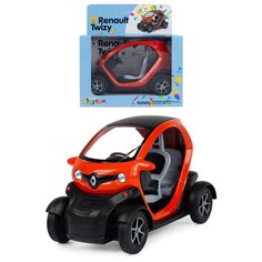 Детская инерционная металлическая машинка Serinity Toys, модель Renault - Twizy микро-электокар