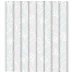 Штора для ванны FRAP F8805 180*180 белая/серые узоры