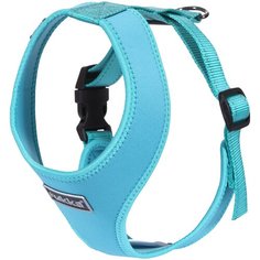 Шлейка для собак RUKKA Mini comfort 22-32см х 20см голубой