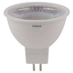 Лампа светодиодная Osram (5Вт, GU5.3, спот) теплый белый, 1шт.
