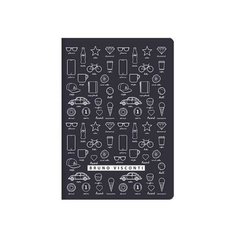 Тетрадь общая Bruno Visconti Это тема А5 40 листов в клетку на сшивке 3 шт.