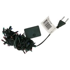 Гирлянда накал., 100 ламп, мульти, шнур зелёный. Vilart