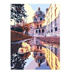 LORI Раскраска по номерам Где то в Париже 28.5x38 см