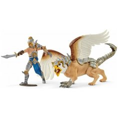 Игровой набор Schleich Воин на грифоне 70129