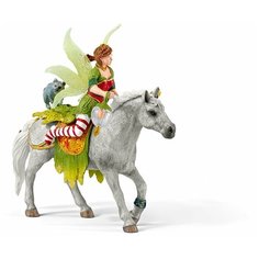 Фигурка Schleich Эльфийка Марвин на лошади 70517