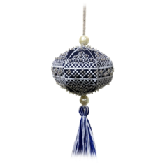 ZENGANA Набор для вышивания бисером и нитками Хрустальный шар 8 х 7 см (М-085)