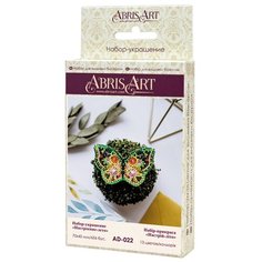 ABRIS ART Набор-украшение для вышивания бисером Настроение-лето 7 х 4 см (AD-022)