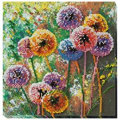 ABRIS ART Набор для вышивания бисером Разноцветные шары 20 х 20 см (AMB-017)